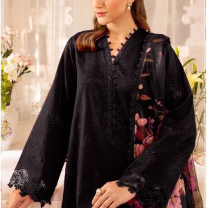 3 Pc Unstiched Embroidered Lawn Suit l Brand: MARIA B l Best Collection 2025