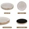Hanobe Decorative Serving Tray Wood - Image 3